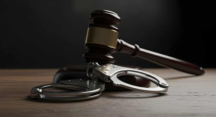 Criminal Defence Attorney desk