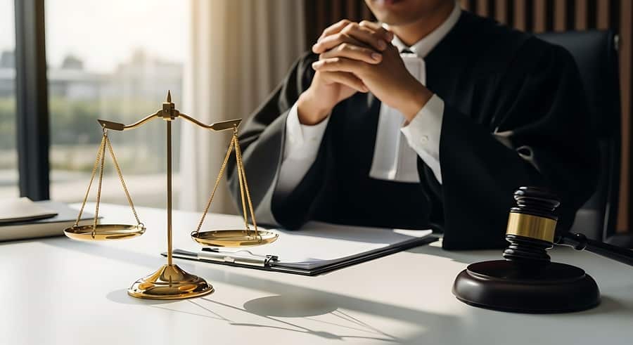 Defense Lawyer Attorney Legal Justice Scales of Justice Gavel